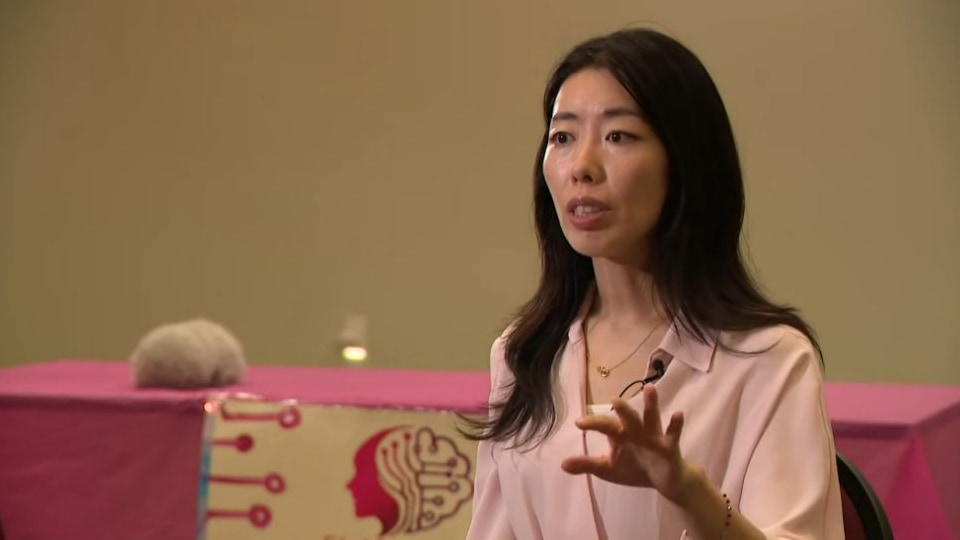 Chorong Park speaking in the KHOU 11 interview
